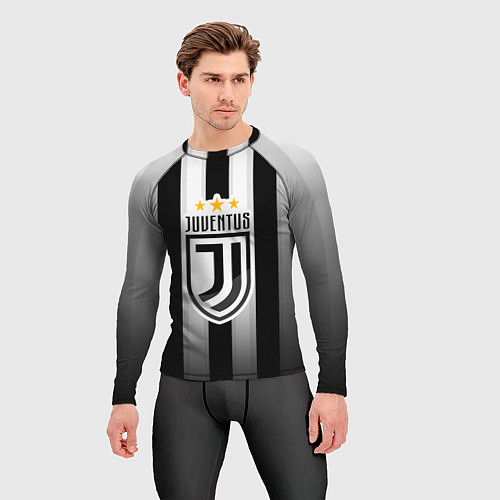 Мужской рашгард Juventus FC: New logo / 3D-принт – фото 3