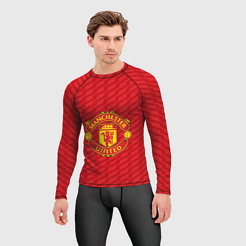 Мужской рашгард FC Manchester United: Creative / 3D-принт – фото 3