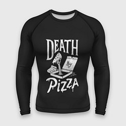 Рашгард мужской Death By Pizza, цвет: 3D-принт