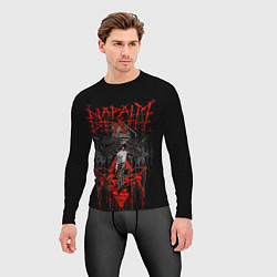 Рашгард мужской Napalm Death, цвет: 3D-принт — фото 2