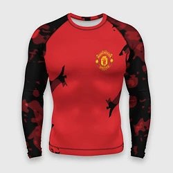 Рашгард мужской FC Manchester United: Red Original, цвет: 3D-принт