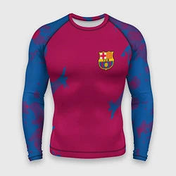 Мужской рашгард FC Barcelona: Purple Original