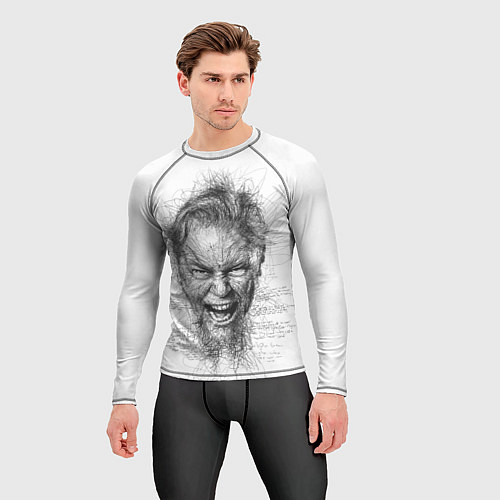 Мужской рашгард James Alan Hatfield / 3D-принт – фото 3