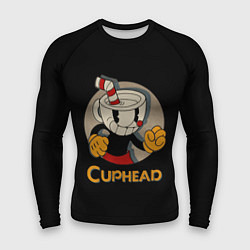 Рашгард мужской Cuphead: Mugman, цвет: 3D-принт