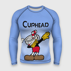 Рашгард мужской Cuphead Dab, цвет: 3D-принт