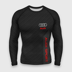 Рашгард мужской Audi: Sport Line, цвет: 3D-принт