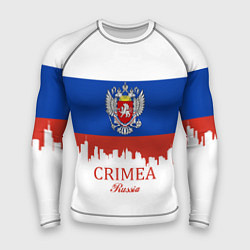 Рашгард мужской Crimea, Russia, цвет: 3D-принт