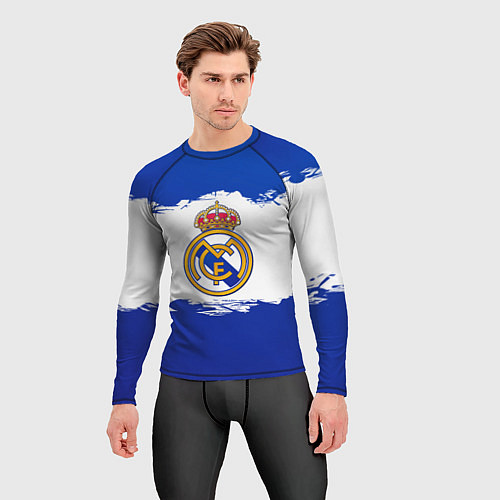Мужской рашгард Real Madrid FC / 3D-принт – фото 3