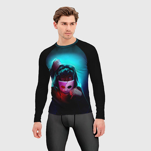Мужской рашгард Sally Face / 3D-принт – фото 3