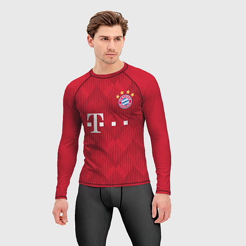 Мужской рашгард FC Bayern Home 18-19 / 3D-принт – фото 3