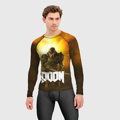 Мужской рашгард DOOM: Soldier / 3D-принт – фото 3