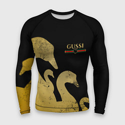 Рашгард мужской GUSSI: Gold Edition, цвет: 3D-принт