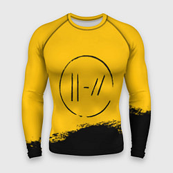 Мужской рашгард 21 Pilots: Yellow Logo