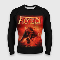 Рашгард мужской Accept: Hell Bull, цвет: 3D-принт