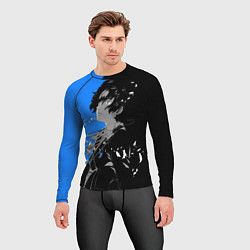 Рашгард мужской Makoto Yuki: Persona 5, цвет: 3D-принт — фото 2