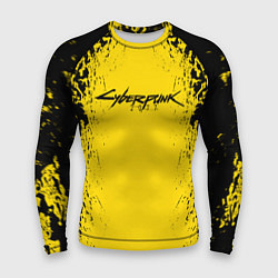 Рашгард мужской Cyberpunk 2077 Samurai logo, цвет: 3D-принт