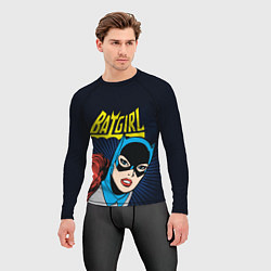 Рашгард мужской Batgirl, цвет: 3D-принт — фото 2