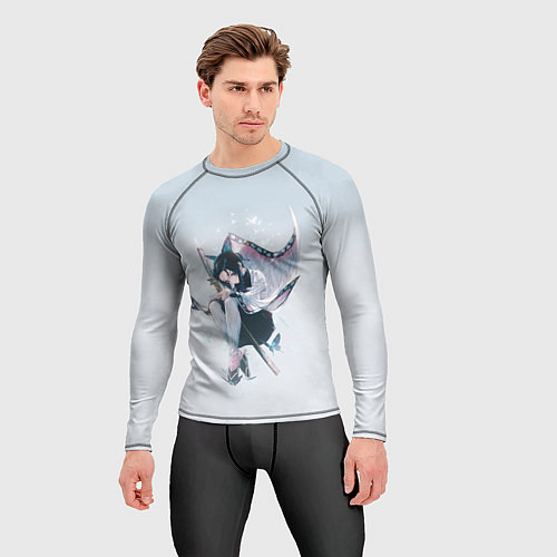 Мужской рашгард Shinobu Kochou / 3D-принт – фото 3