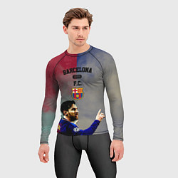 Рашгард мужской Messi, цвет: 3D-принт — фото 2