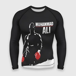 Рашгард мужской Muhammad Ali, цвет: 3D-принт