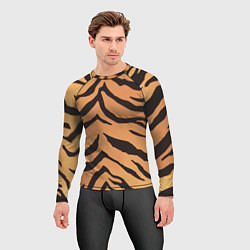 Рашгард мужской Тигриный камуфляж, цвет: 3D-принт — фото 2