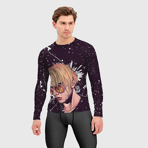 Мужской рашгард PYROKINESIS / 3D-принт – фото 3