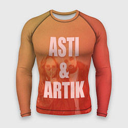 Рашгард мужской Artik & Asti, цвет: 3D-принт