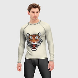 Рашгард мужской Тигр, цвет: 3D-принт — фото 2