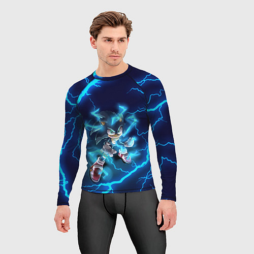 Мужской рашгард СОНИК / 3D-принт – фото 3
