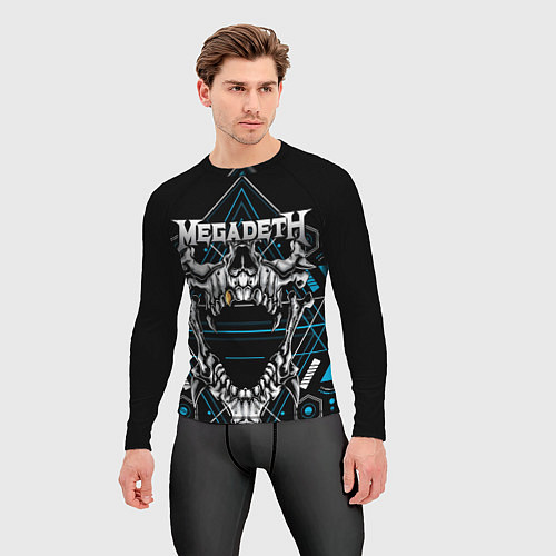 Мужской рашгард Megadeth / 3D-принт – фото 3