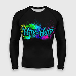 Рашгард мужской Hip-Hop, цвет: 3D-принт