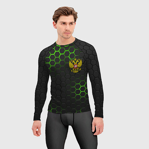 Мужской рашгард РОССИЯ / 3D-принт – фото 3