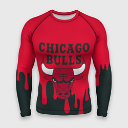 Рашгард мужской Chicago Bulls, цвет: 3D-принт