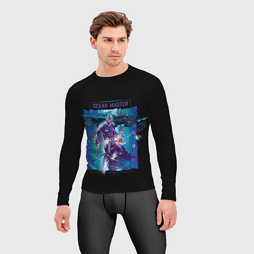 Мужской рашгард OCEAN MASTER / 3D-принт – фото 3