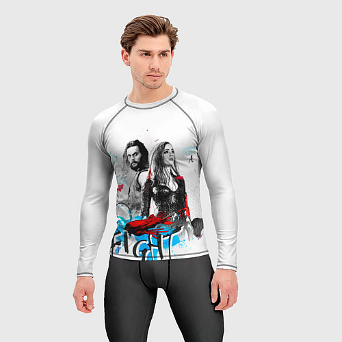 Мужской рашгард FIGHT / 3D-принт – фото 3