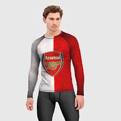 Рашгард мужской FC Arsenal 3D, цвет: 3D-принт — фото 2