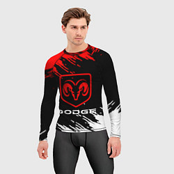 Рашгард мужской DODGE, цвет: 3D-принт — фото 2