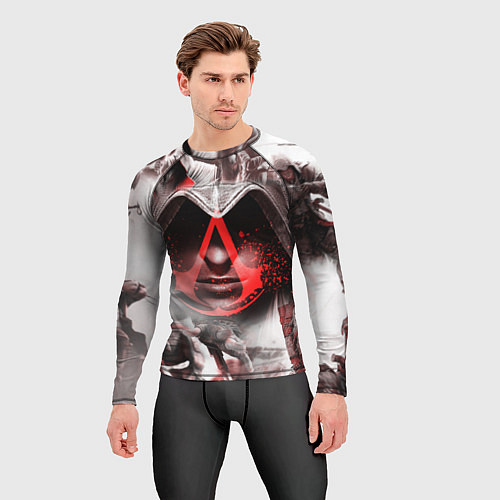 Мужской рашгард ASSASSINS CREED / 3D-принт – фото 3