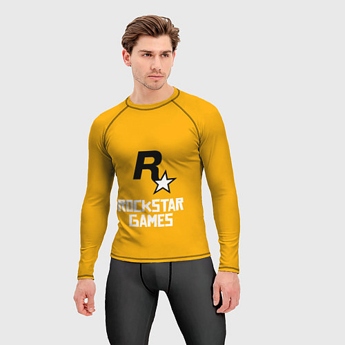 Мужской рашгард Рокстар / 3D-принт – фото 3