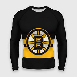 Рашгард мужской BOSTON BRUINS NHL, цвет: 3D-принт