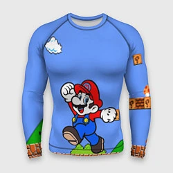 Рашгард мужской Mario, цвет: 3D-принт