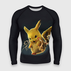 Рашгард мужской Pikachu Pika Pika, цвет: 3D-принт