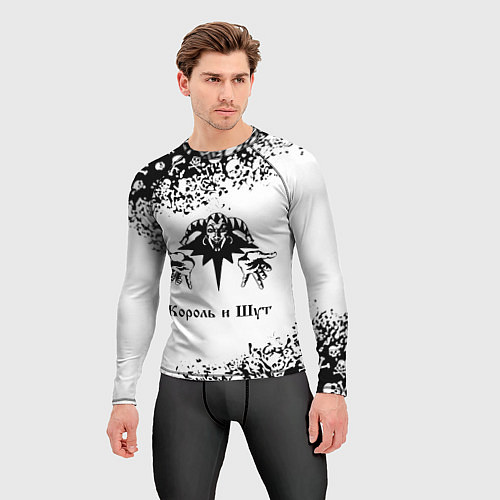 Мужской рашгард КОРОЛЬ И ШУТ / 3D-принт – фото 3