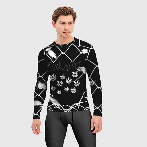 Мужской рашгард Pyrokinesis / 3D-принт – фото 3