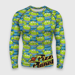 Рашгард мужской Pizza Planet, цвет: 3D-принт