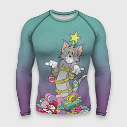Рашгард мужской Tom and Jerry, цвет: 3D-принт