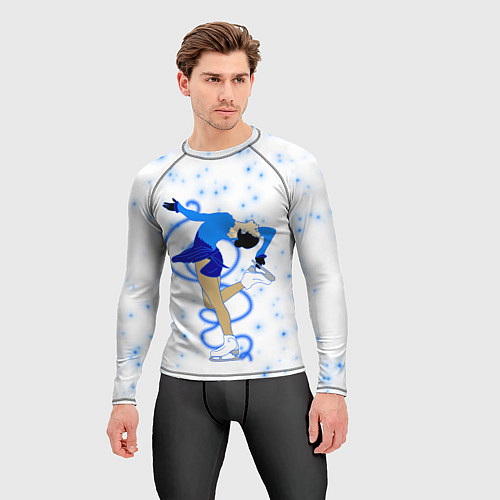 Мужской рашгард Фигурное катание / 3D-принт – фото 3