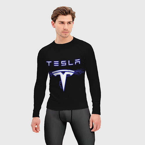 Мужской рашгард TESLA / 3D-принт – фото 3