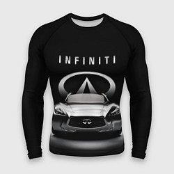 Рашгард мужской INFINITI, цвет: 3D-принт