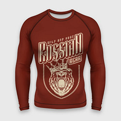 Мужской рашгард Русский медведь в короне